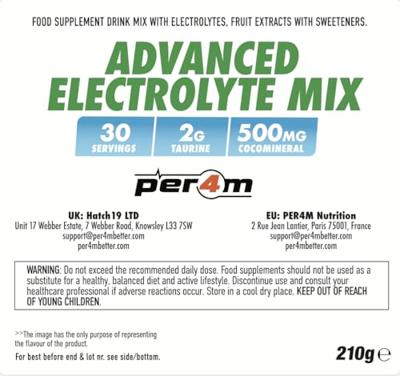 PER4M Hydration Electrolyte Mix Coconut (210 g)