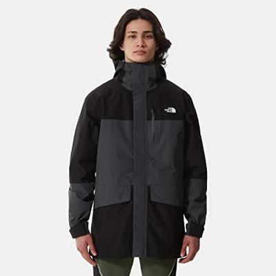 The North Face Dryzzle All Weather Futurelight Heren Hardshell Jas Asphalt Grey - TNF Black S
