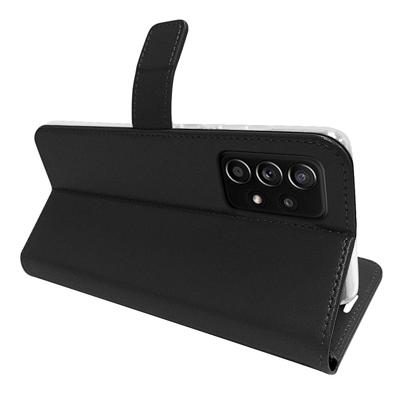 Valenta Book Case Gel Skin Samsung Galaxy A72 4G Black