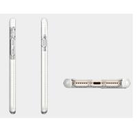 Voor iPhone 6 Plus & 6s Plus Diamond textuur TPU Dropproof beschermende back cover Case(Blue) - thumbnail