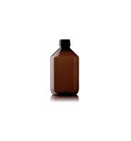 Blockland Medicijnfles Pet Bruin Ongedopt 300 Ml (25st) - thumbnail