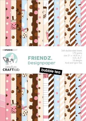 Creative Craftlab • friendz paper pad bubble tea