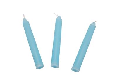 Goki kaarsjes blauw, 10st.