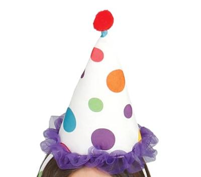 Clownspakje meisjes stippen