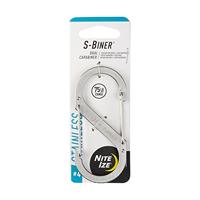 NITE Ize NI-SB4-03-11 Karabijn S-Biner Gr. 4 89 mm x 38 mm 1 stuk(s) - thumbnail