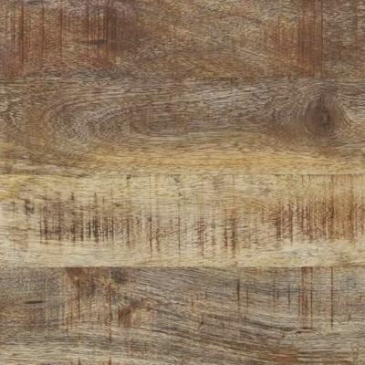 VidaXL Keukenrek bruin en zwart 80 x 40 x 160 cm massief mango hout