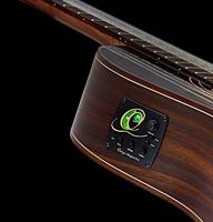 Ortega RCE145LBK Family Series Pro Full-Size Guitar Black linkshandige E/A klassieke gitaar met gigbag - thumbnail