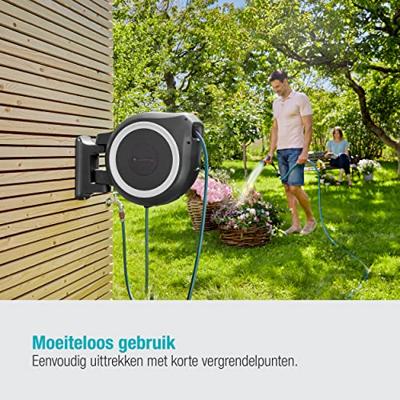 Gardena: Wandslangenbox 25 RollUp M/L - Wit - thumbnail