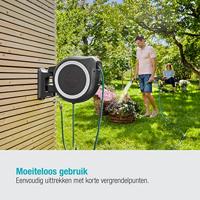 Gardena: Wandslangenbox 25 RollUp M/L - Wit - thumbnail