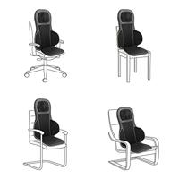 MEDISANA MC825 massagestoel - thumbnail