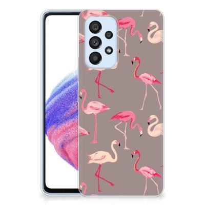 Samsung Galaxy A53 5G | TPU Hoesje | Flamingo