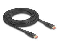 Delock 81003 HDMI-kabel HDMI Aansluitkabel HDMI-A-stekker 3 m Zwart 8K UHD, Vergulde steekcontacten, eARC - thumbnail