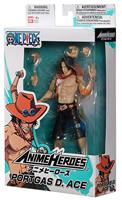 Bandai - Anime Heroes - One Piece - Portgas D. Ace Figuur 17 cm - 36934 - thumbnail