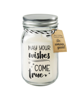 Paperdreams Geurkaars in glas - may your wishes - thumbnail