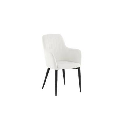 Fjôrd - Eetkamerstoel Beige - Corduroy - Comfort - Set van 2