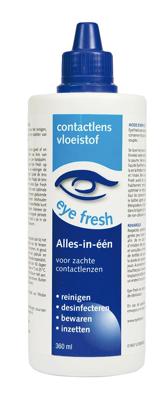 Eyefresh Alles-in-1 vloeistof zachte lenzen 360 Milliliter