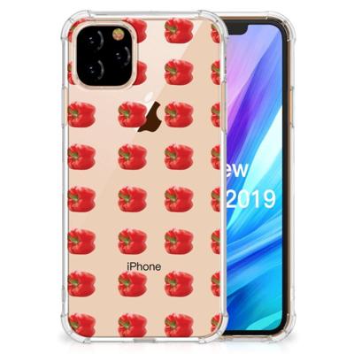 Apple iPhone 11 Pro Beschermhoes Paprika Red Apple iPhone 11 Pro Beschermhoes Paprika Red