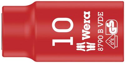 Wera 8790 B VDE 05004954001 Dop (zeskant) VDE-dopsleutelinzet 10 mm 3/8 (10 mm)