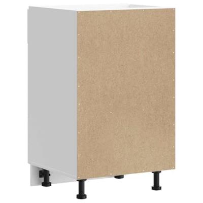 Keuken onderkast "Porto" bewerkt hout wit Keuken onderkast "Porto" bewerkt hout wit