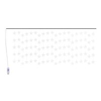VidaXL Lichtsnoergordijn sterren met 500 led's 8 functies meerkleurig - thumbnail