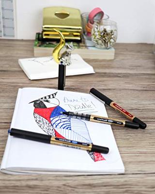 Boligrafo de tinta líquida Uni-Ball Rollerball Eye Broad UB-150 Zwart 1 mm (12 Onderdelen)