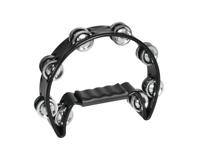 DIMAVERY TN-2 Tambourine plastic, black - thumbnail