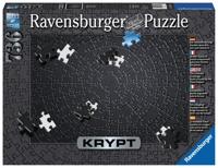 Ravensburger puzzel krypt black 736 stukjes - thumbnail