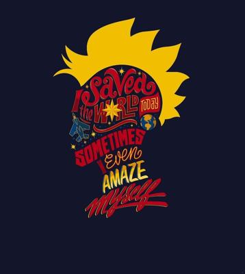 Komar Into Adventure Fotobehang Marvel - Captain Marvel saves the World - IADX5-063
