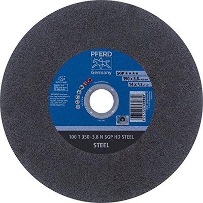 PFERD TOOLS 100 T 350-3,8 N SGP HD STEEL/40,0 66323695 Doorslijpschijf recht 350 mm 10 stuk(s) Getemperd staal, Staal