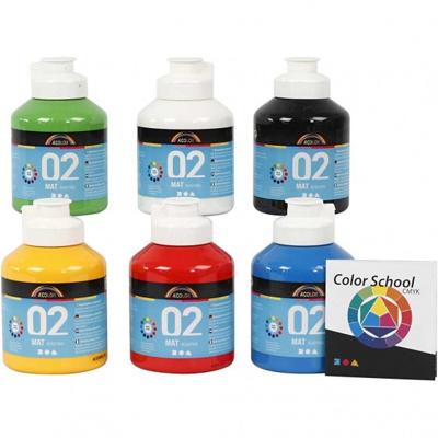 A-Color - Acrylverf - Matt - (6 x 500 ml) A-Color - Acrylverf - Matt - (6 x 500 ml)