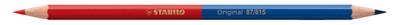 STABILO Original rood/blauw potlood