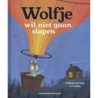 Wolfje wil niet gaan slapen (Hardback) - thumbnail