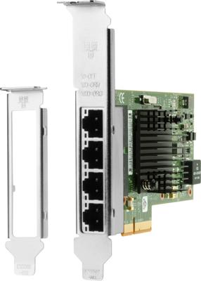 Intel I350-T4 - Netwerkadapter - PCIe 2.1 x4 laag profiel - Gigabit Ethernet x 4 - voor Workstation Z2 G4, Z2 G5, Z2 G8, Z4 G4, Z6 G4, Z8 G4