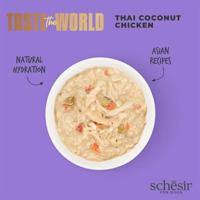 SCHESIR Taste the world Chicken thai coconut - natvoer voor honden - 150g - thumbnail