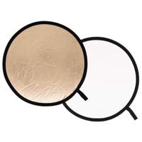 Manfrotto opvouwbaar reflectiescherm 75cm sunfire/wit - thumbnail