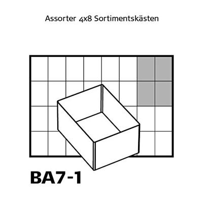 Raaco Inzetbakje 80 BA7-1, (4st.) op tray - 136532 136532 - thumbnail