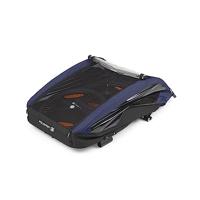 Polisport kindertrailer zonder wandelkit grijs/blauw - thumbnail