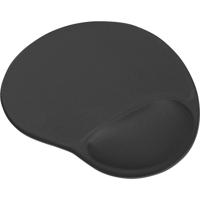 Trust Bigfoot Gel Muismat met polssteun Ergonomisch Zwart - thumbnail