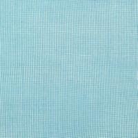 Gordijnen voile met doorvoertules 2 st turkoois - thumbnail