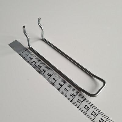 Boardhaak dubbel 120 mm 3.4mm 25/30mm - 8 stuks
