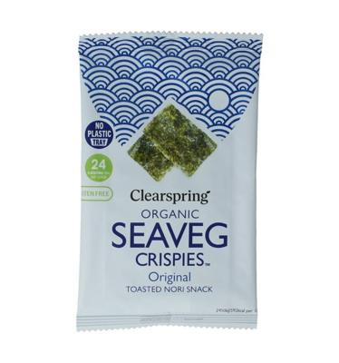 Clearspring Seaveg - crispies original bio 4 Gram