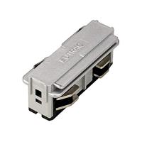 Eutrac 145564 230V-railsysteemcomponenten Koppelstuk SLV Zilver-grijs - thumbnail