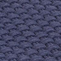 VidaXL Vloerkleed rechthoekig 120x180 cm katoen marineblauw - thumbnail
