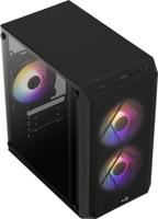 Aerocool CS107V2 computerbehuizing Mini Tower Zwart - thumbnail
