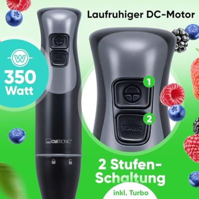 Clatronic SM 3824 Staafmixer 350 W Zwart