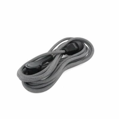 Verlengbare Kabel Chacon Wit Wit/Zwart