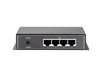 LevelOne GEP-0520 netwerk-switch Gigabit Ethernet (10/100/1000) Zwart Power over Ethernet (PoE) - thumbnail