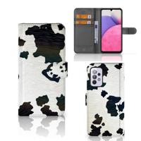 Samsung Galaxy A33 5G | Telefoonhoesje | Met pasjeshouder | Koeienvlekken - thumbnail