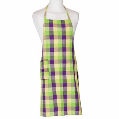 Fairtrade Geruit Keukenschort (Roze-Groen-Geel) Fairtrade Geruit Keukenschort (Roze-Groen-Geel)