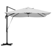 VidaXL Parasol zand 351 x 250 x 253 cm polyester en aluminium - thumbnail